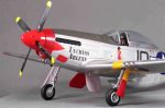FMS Mini P51 Mustang 800 Series ARTF Electric Warbird Without TX/RX - Yellow